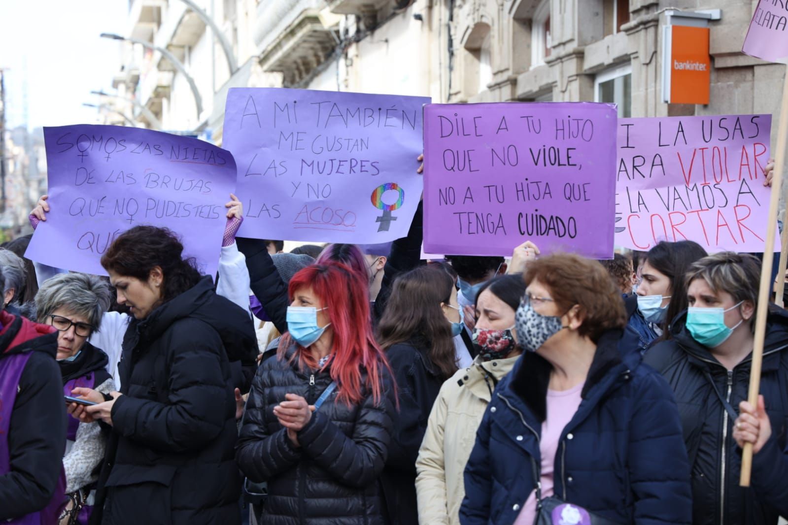 Manifestación de la CIG por el 8M en Vigo