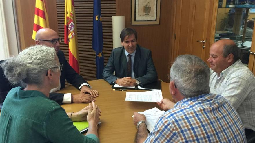 La reunió dels alcaldes amb el subdelegat