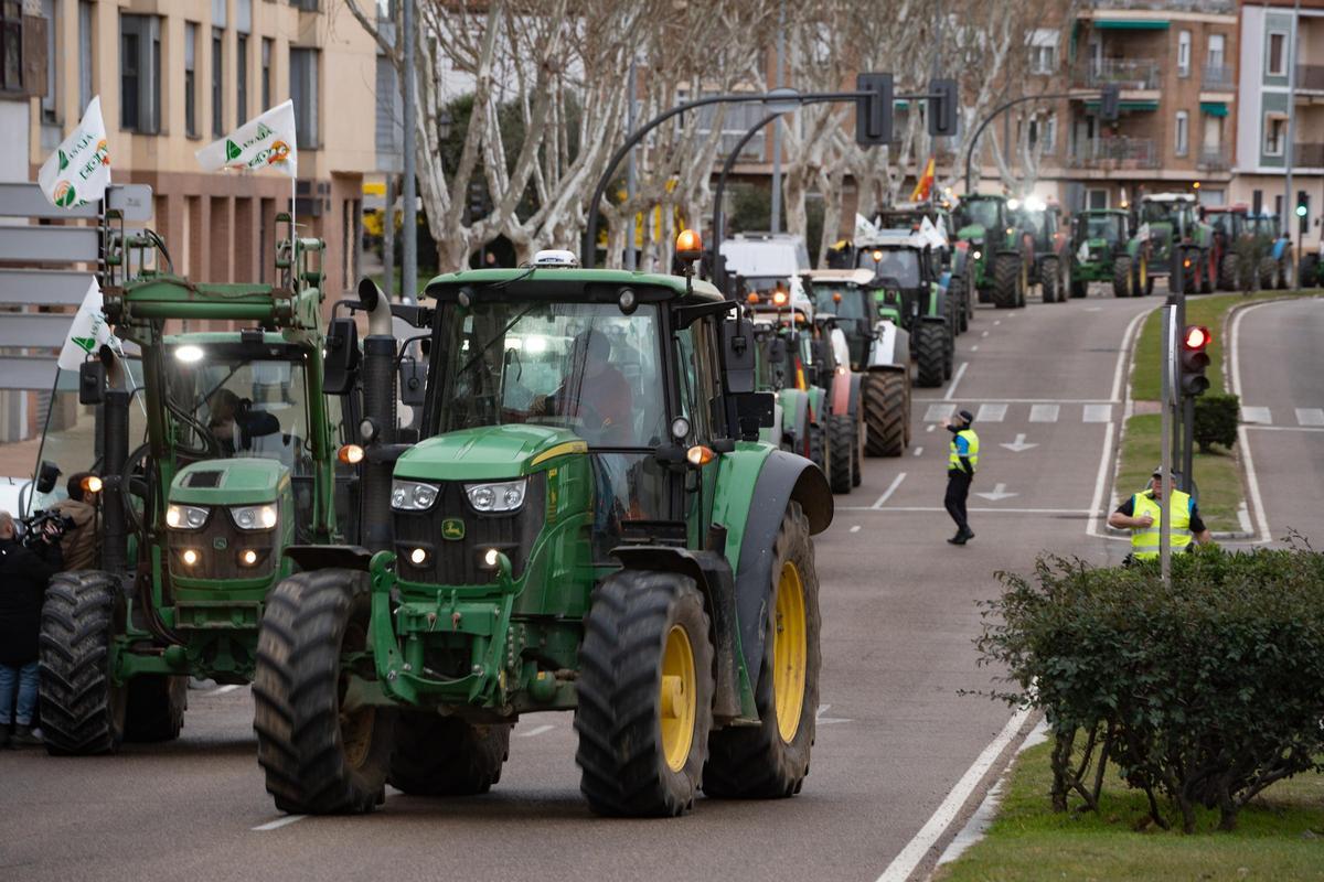 Tractorada en Zamora