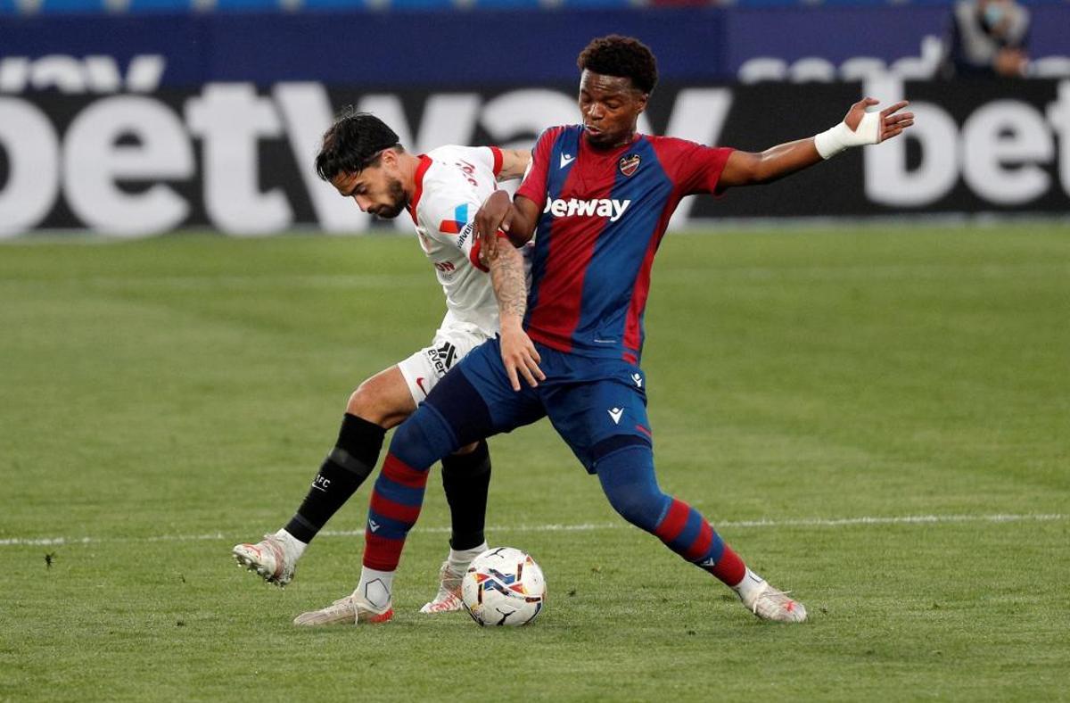 Levante - Sevilla, en imágenes