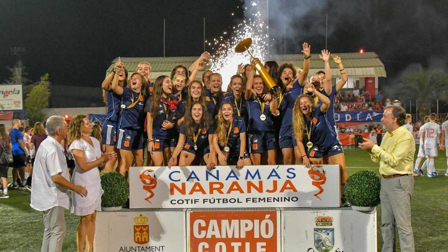 España es lleva el Cañamás Naranja COTIF Femenino