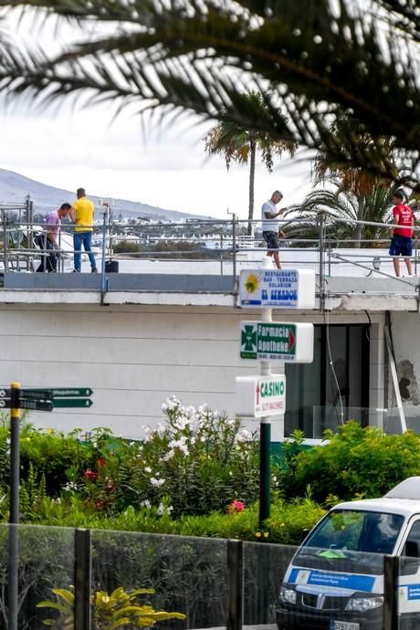 OBRAS ILEGALES CERCA DE LA CHARCA DE MASPALOMAS