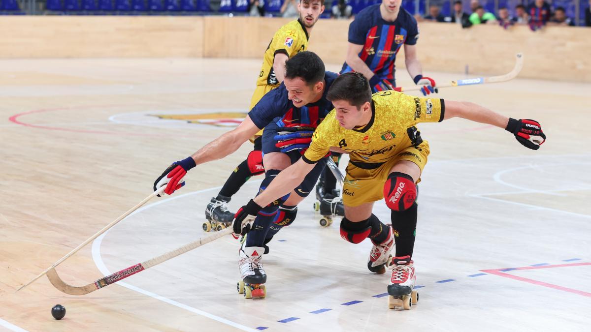 El Barça-Noia es todo un clásico del hockey