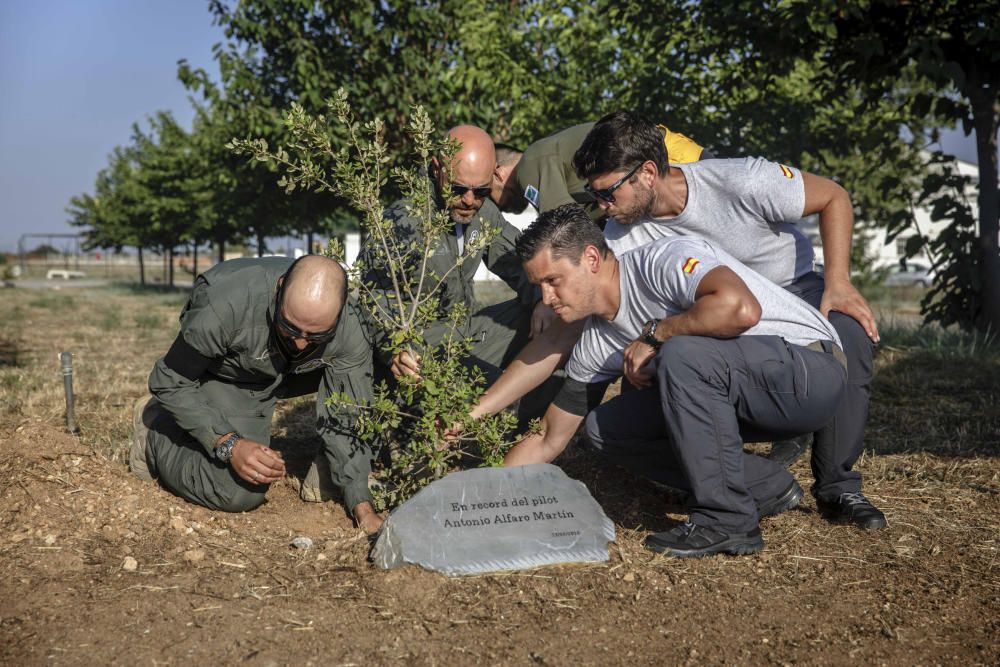 Homenaje a Antonio Alfaro, el piloto del Ibanat fallecido en Mallorca