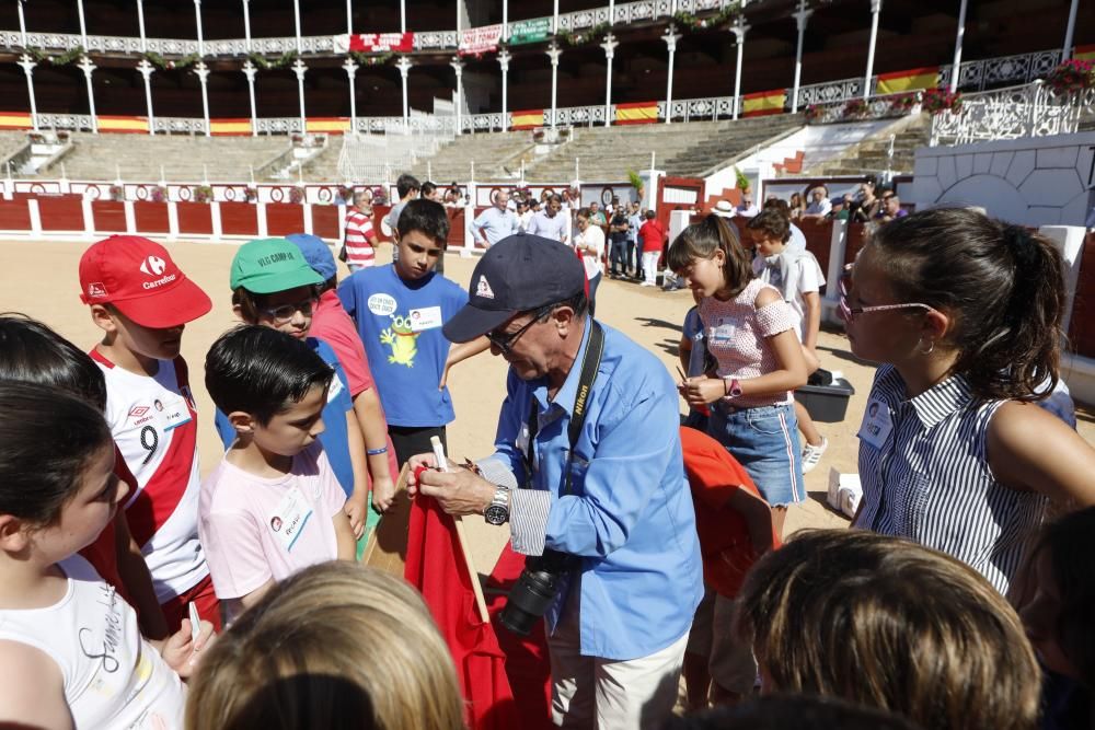 Toreo para niños en El Bibio