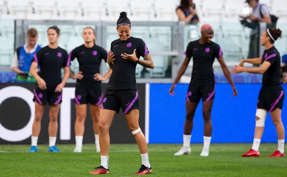 Las mejores imágenes del último entreno antes de la final de la Champions League