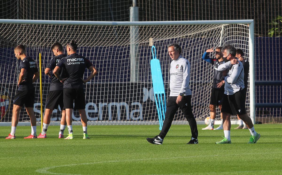 Así ha sido del entrenamiento del Levante UD de hoy