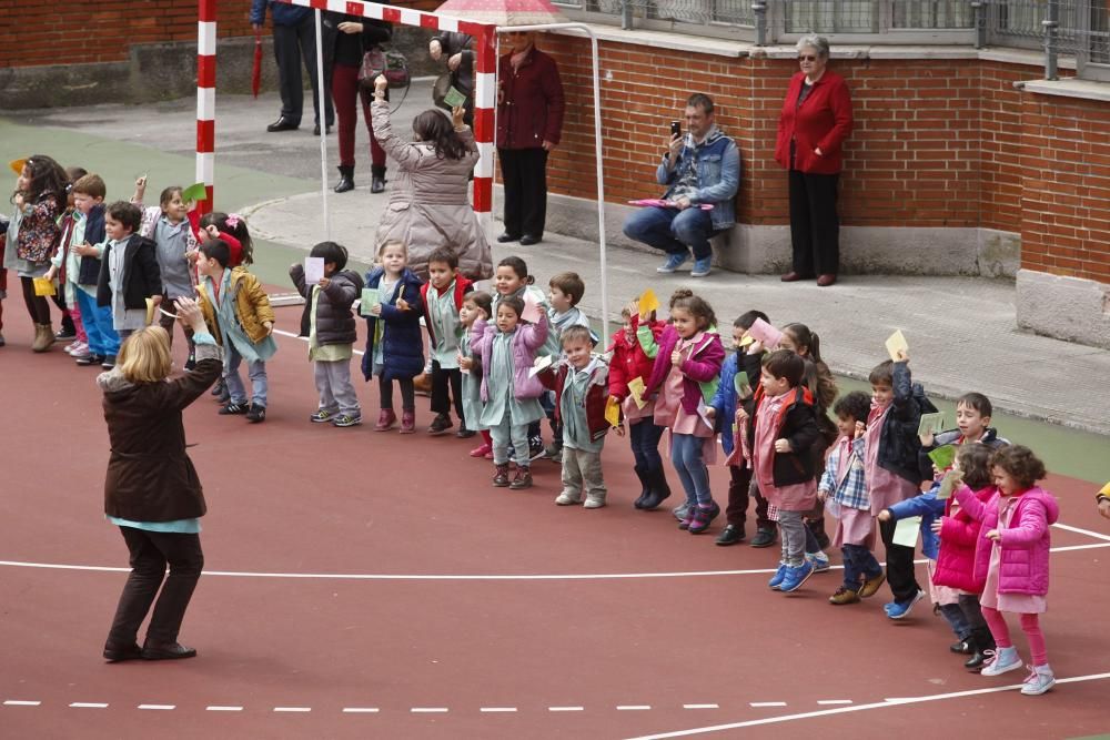 Celebración del Día del Libro en los colegios de Gijón