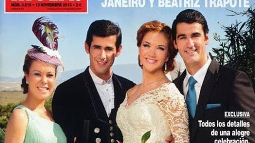 La divertida boda de Víctor Janeiro y Beatriz Trapote
