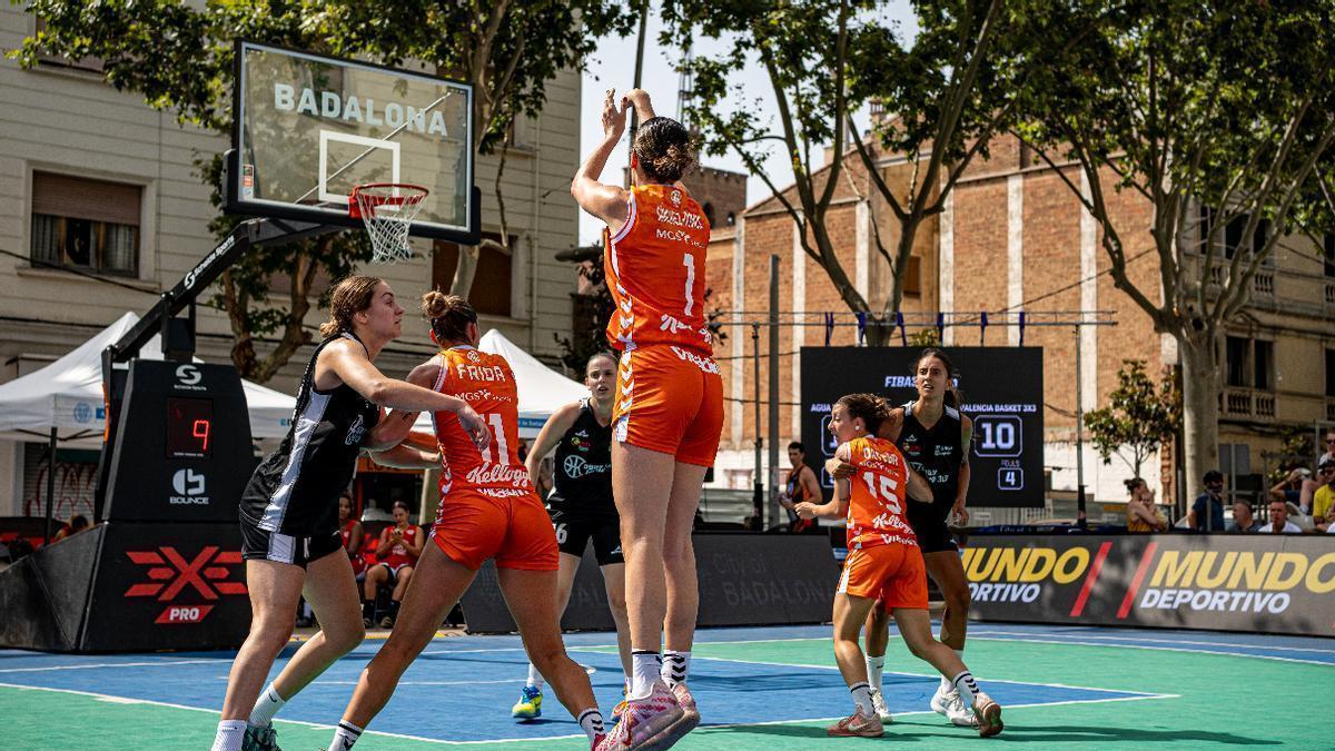 Valencia Basket 3x3 cierra en sexta posición el FCBQ Women 3x3 Catalunya PRO.