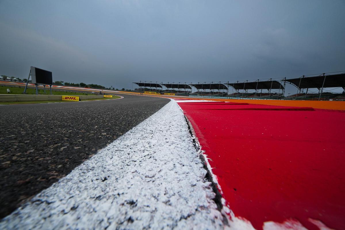 Vista del circuito de Buddh, en Nueva Delhi.