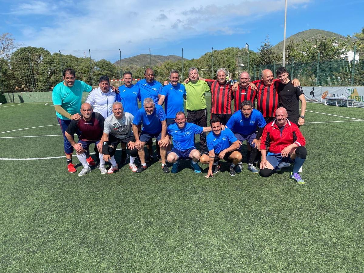 Imagen de los jugadores en la AAVV San Pablo