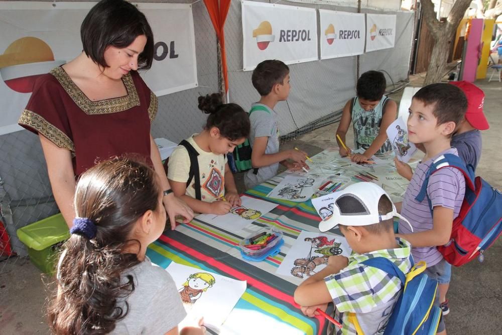 Carthagineses y Romanos: Fiesta infantil en el cam