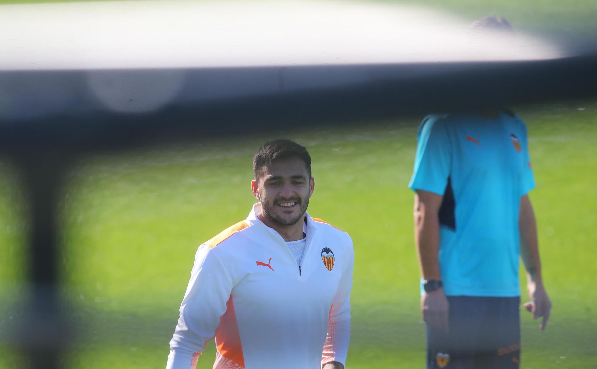 Así ha sido el entrenamiento del Valencia CF