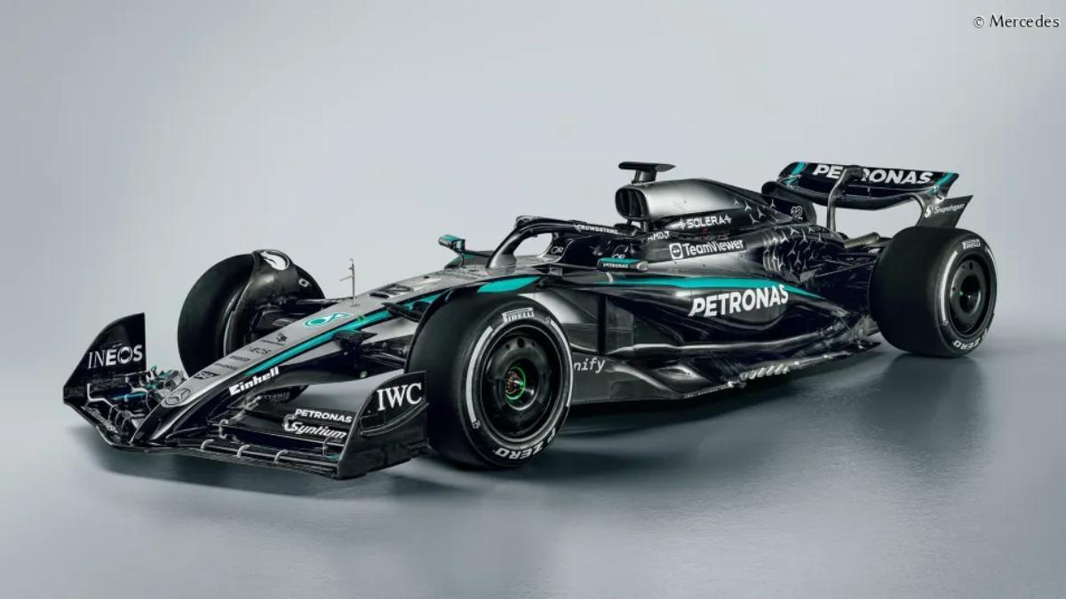 El nuevo Mercedes W16, el primero que no conducirá Hamilton desde 2012