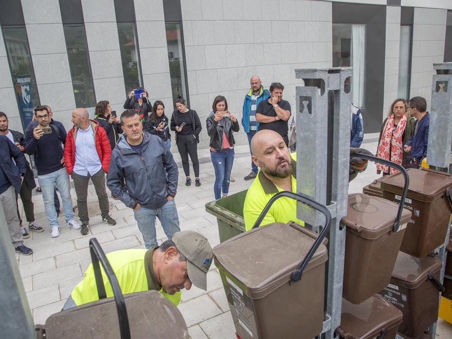 Una clase práctica sobre reciclaje.