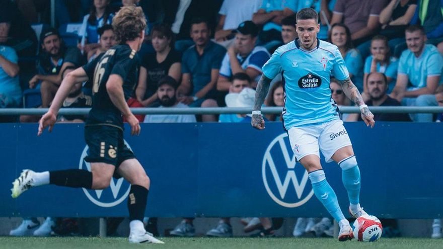 El Celta cae en su penúltimo duelo de pretemporada tras un error de Radu