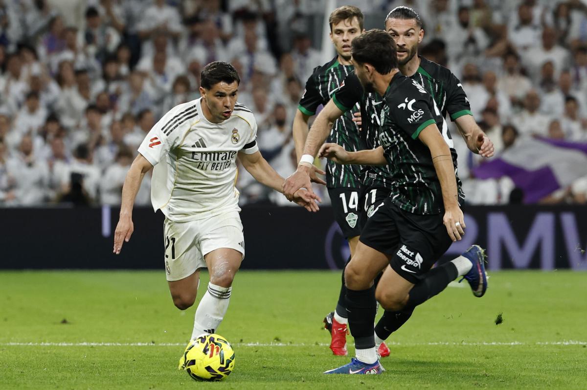 LaLiga: Real Madrid - Elche, en imágenes.