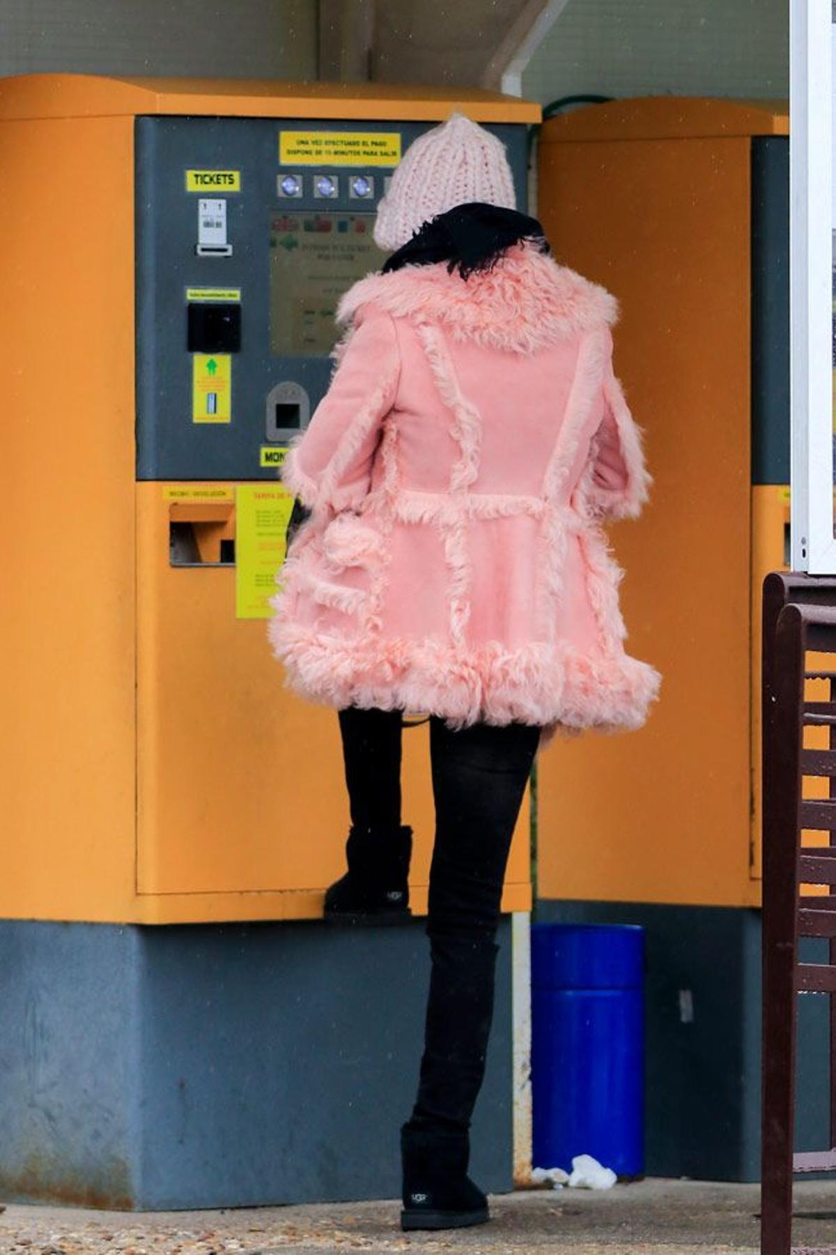 Paula Echevarría, rosada en invierno