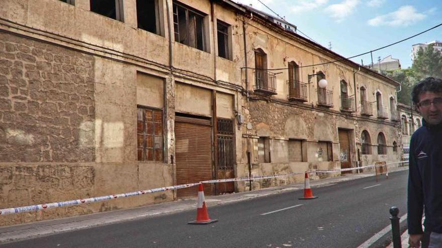 Imagen de las naves que se van a ver afectadas por las obras