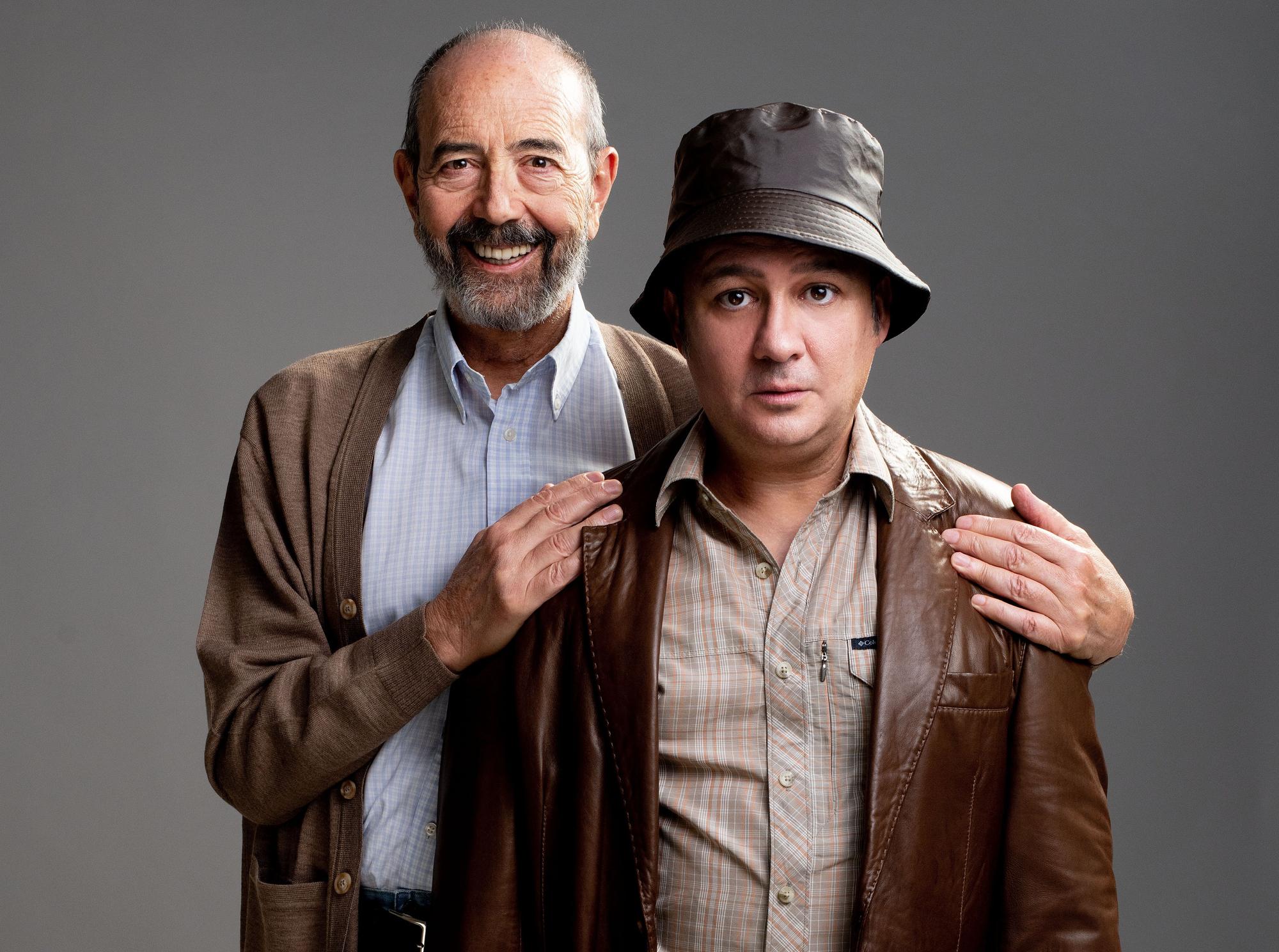 Secun de la Rosa y Miguel Rellán, en &quot;Los asquerosos&quot;