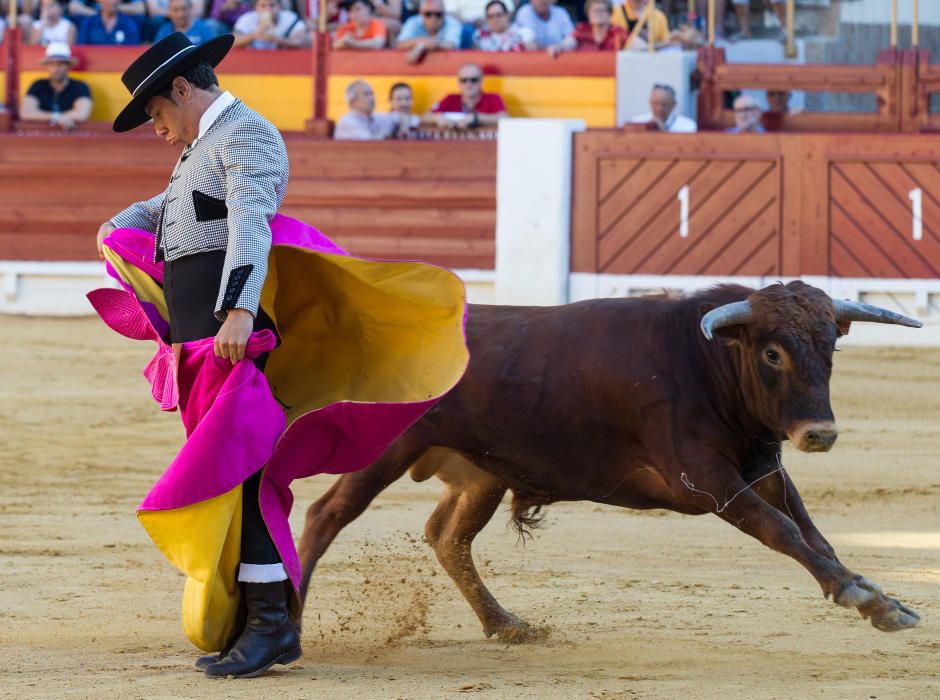 Fervor por los nuevos valores en la becerrada de la feria de San Juan