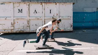 O Marisquiño, también plató de cine inclusivo: «Se está convirtiendo en un referente para el skate y la diversidad»