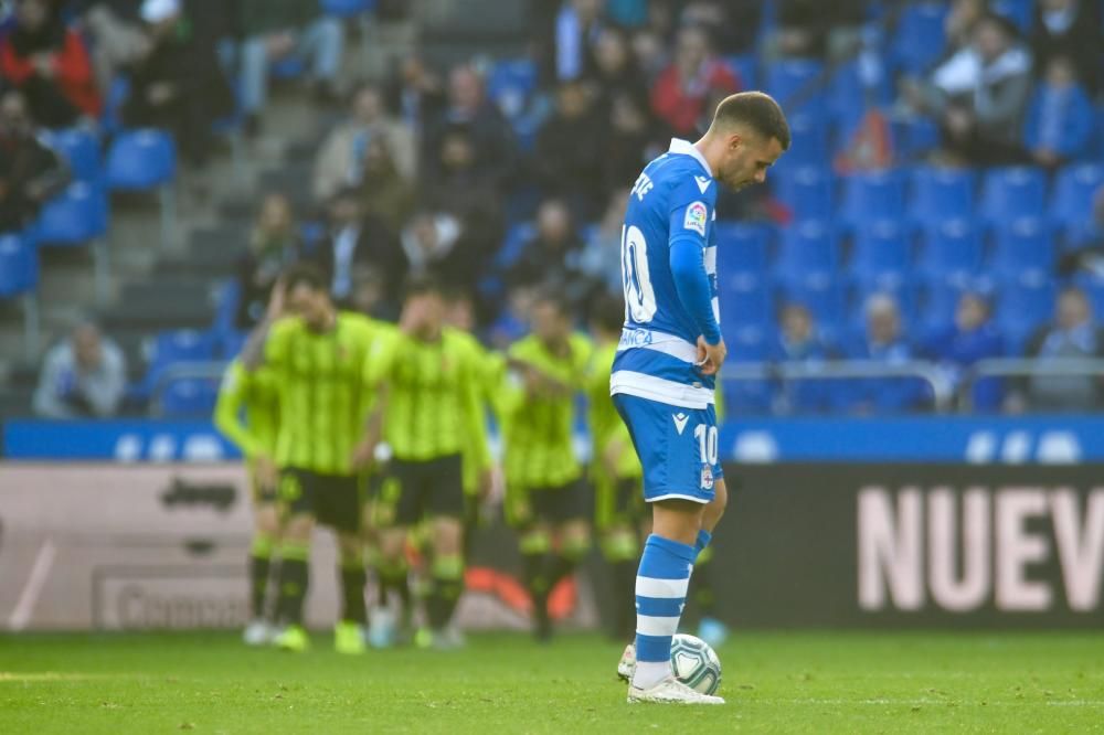 El Dépor cae 1-3 ante el Zaragoza