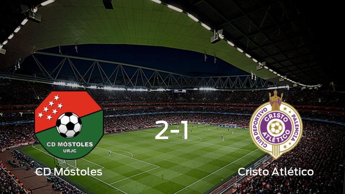 El CD Móstoles gana 2-1 al Cristo Atlético en el Estadio Municipal El Soto