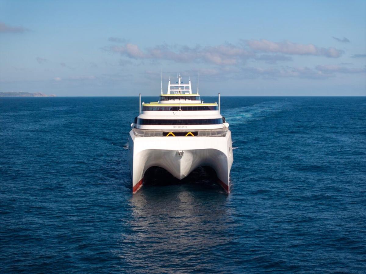 El fast ferry Margarita Salas será entregada a Baleària a finales de junio