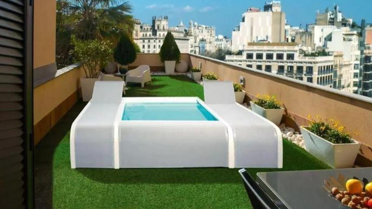 Compte amb posar una piscina a la terrassa - Leroy Merlin
