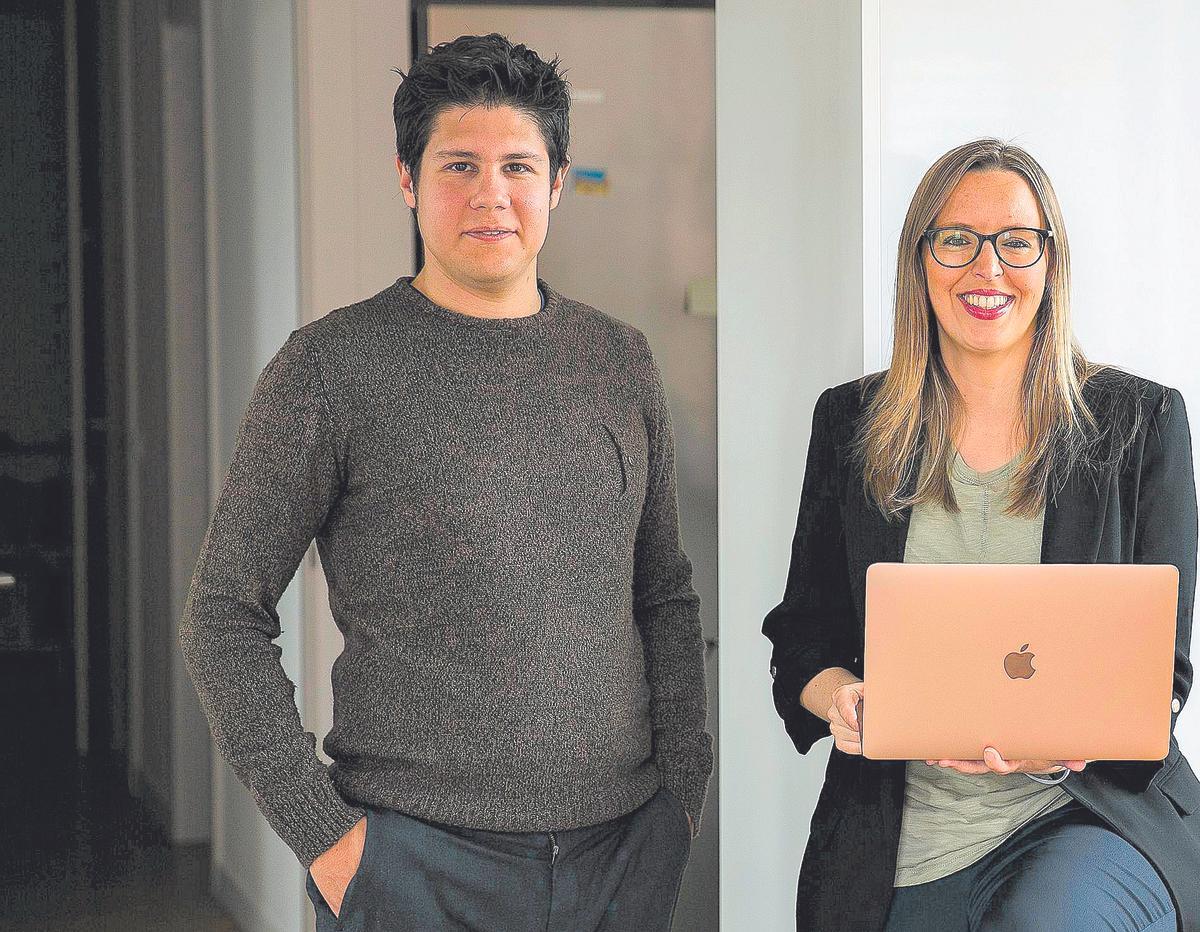 Daniel Salmerón y Victoria Gago, Cofundadores de la European Blockchain Convention