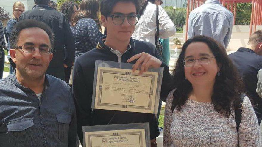 Un alumno del IES Azorín, doble olímpico