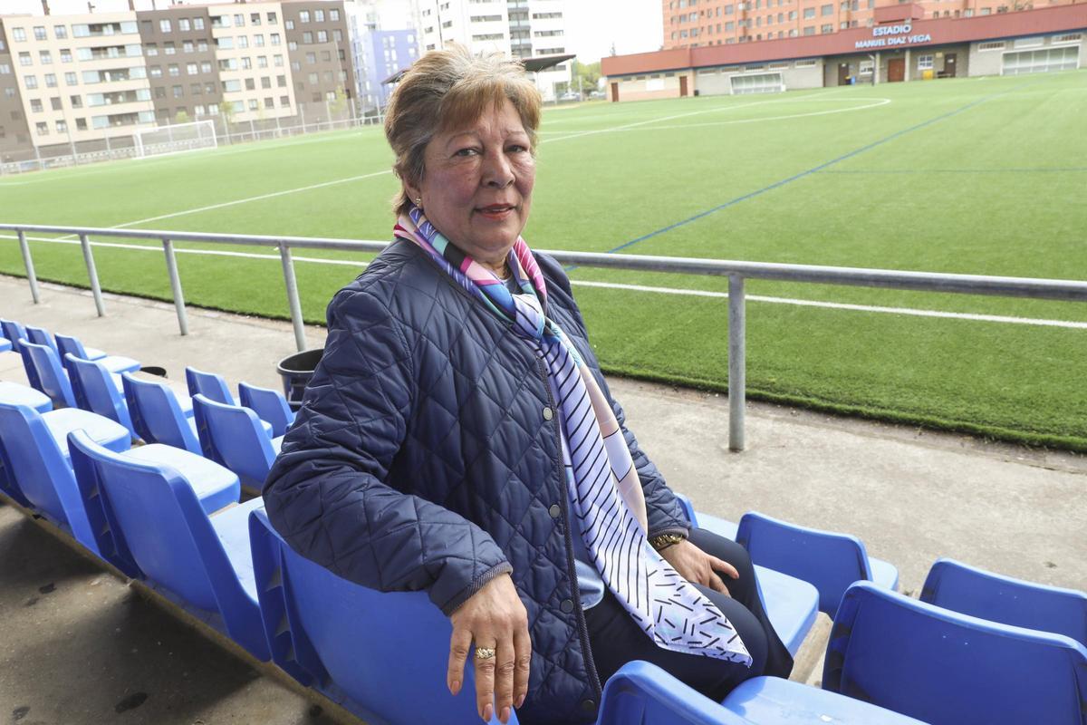 María Luisa Urbaneja en el Díaz Vega.