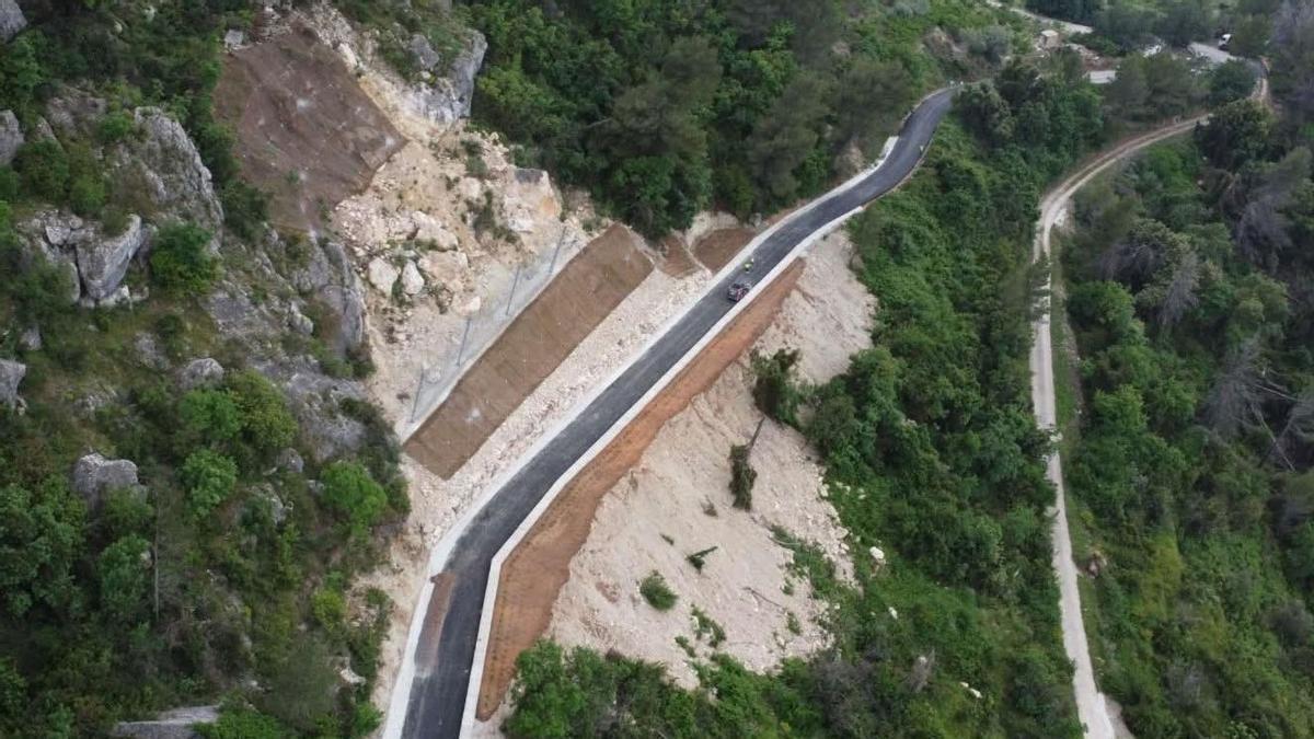 El reabierto Camí del Xap, que une la Vall de Gallinera y la Vall d'Ebo y d'Alcalà