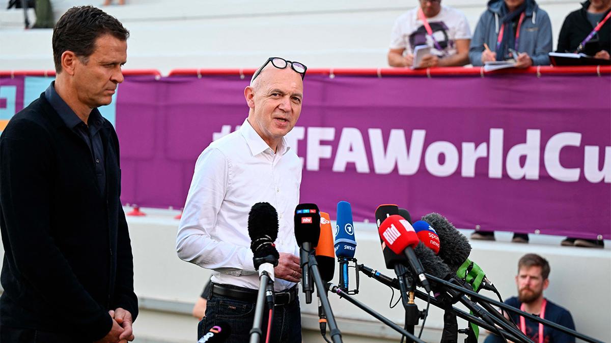 El presidente de la Federación Alemana carga contra la FIFA por la prohibición del brazalete One Love