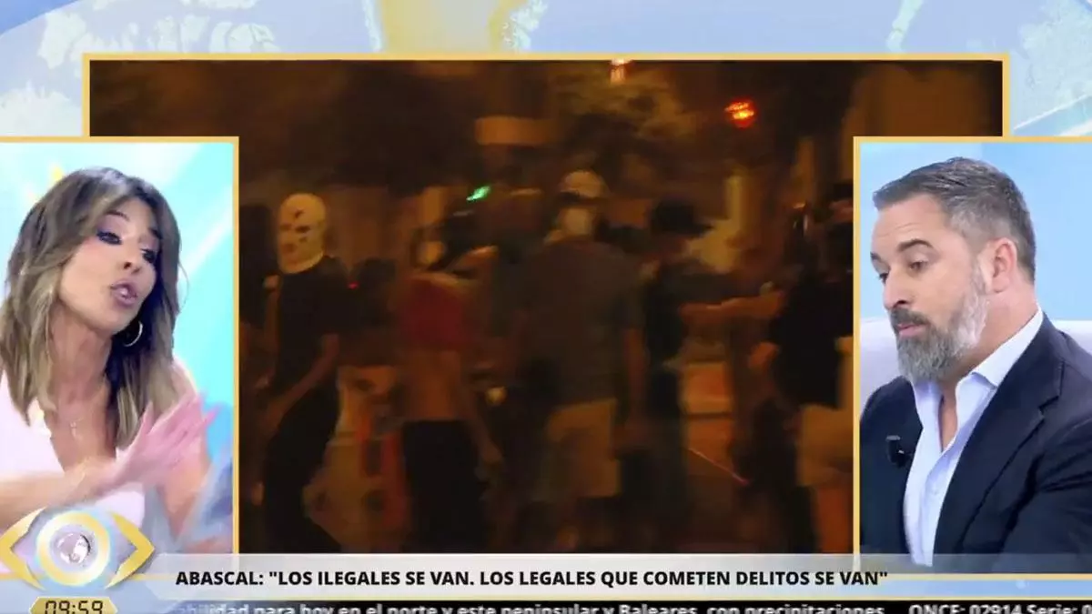 Ana Terradillos se enfrenta a Santiago Abascal por sus comentarios sobre los incidentes en Torre Pacheco: "La inmigración se ha duplicado y la delincuencia ha bajado"