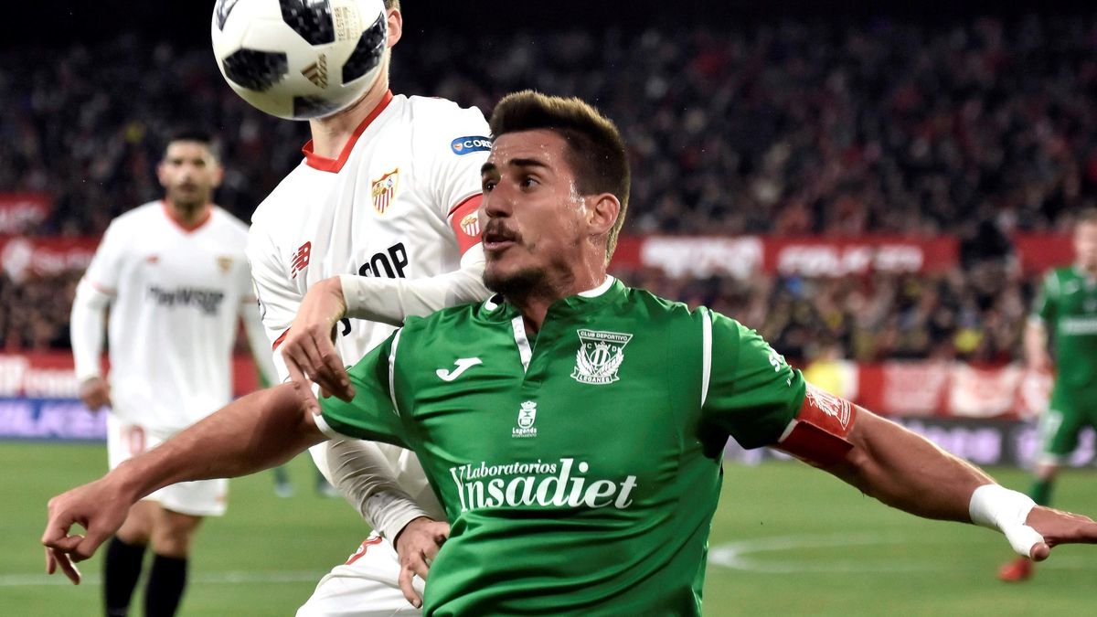 Gabriel Pires, durante su etapa en el Leganés.