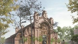 Renderització del futur aspecte de ledifici