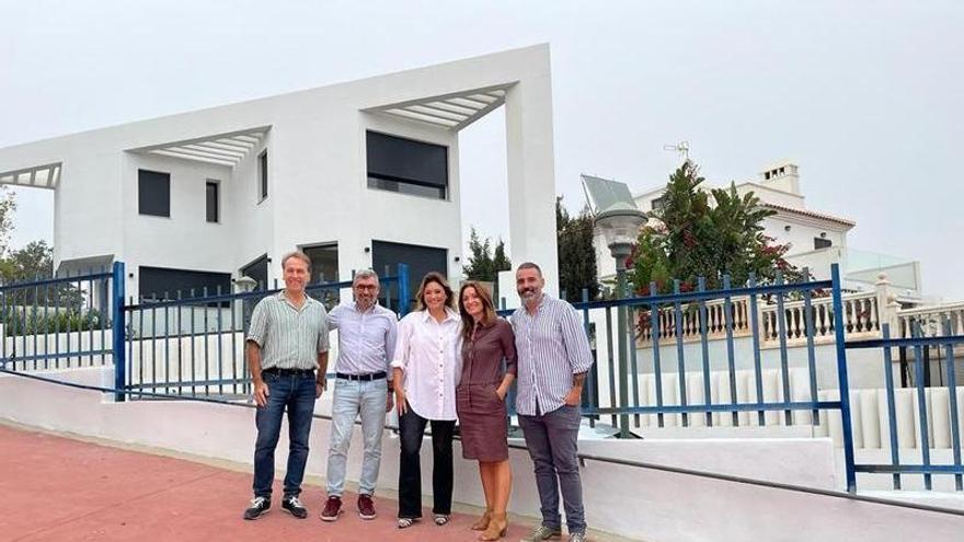 Torremolinos reconstruye el muro del colegio Benyamina