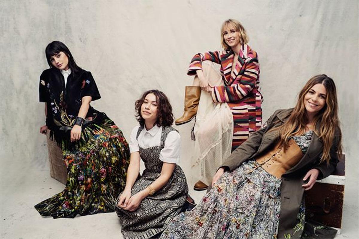 María Bernad, Greta Fernández, Ingrid García-Jonsson y Manuela Velasco con look de Dior