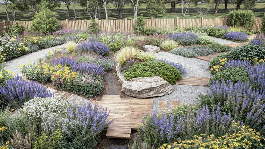 Catarsis Garden, del Festival Internacional de Jardines de Ponte de Lima 2025.