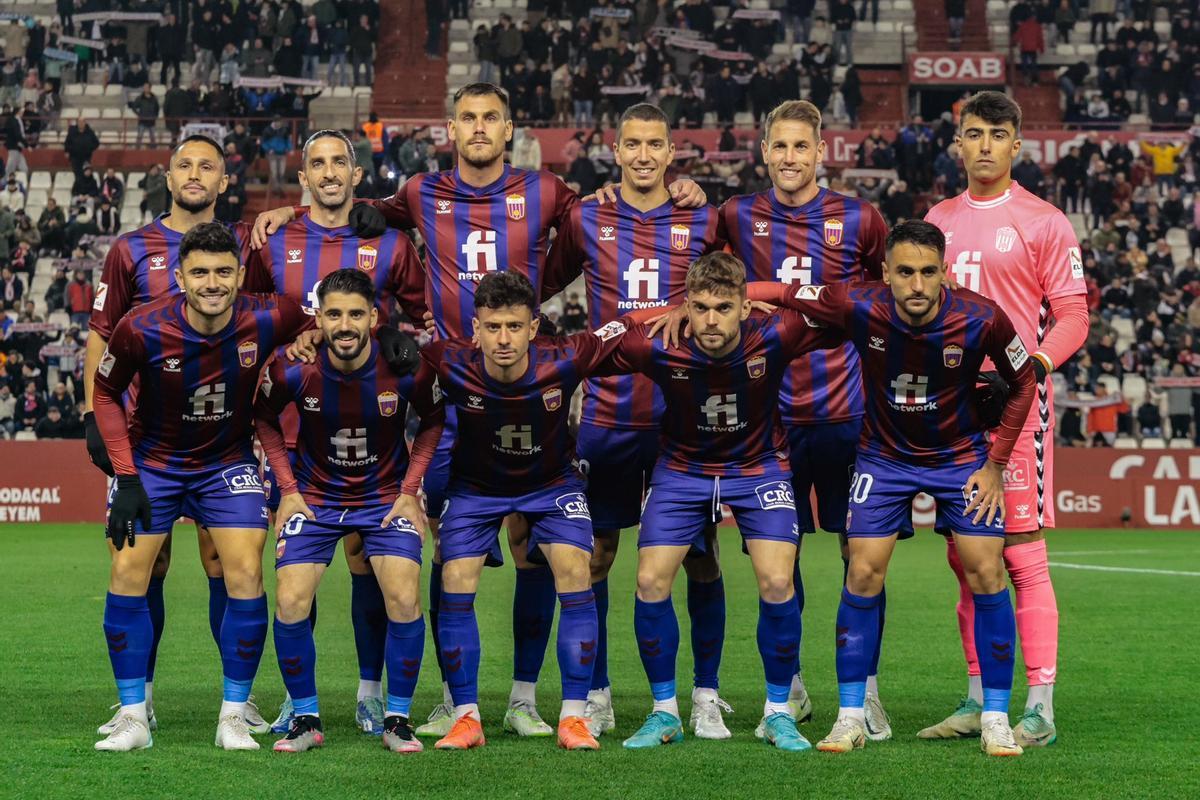 Último once inicial del Eldense antes de las vacaciones de Navidad