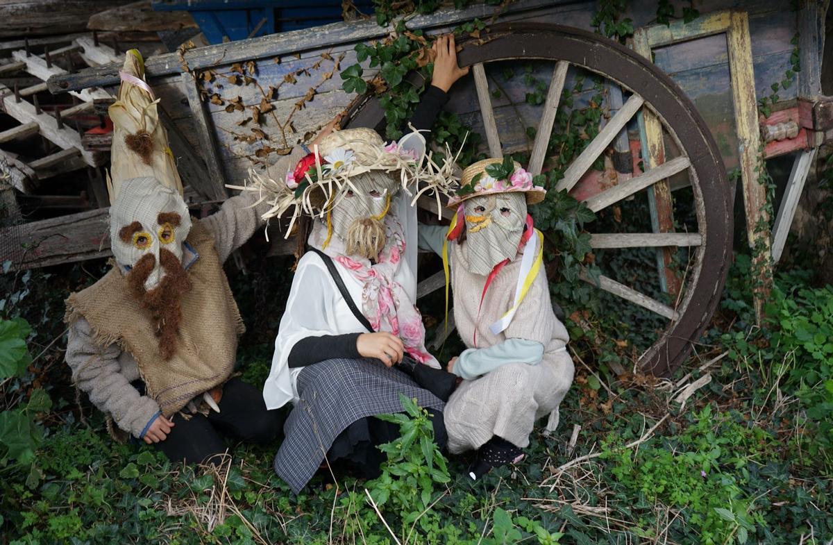 Tres de los Mazcaraos de Rozaes