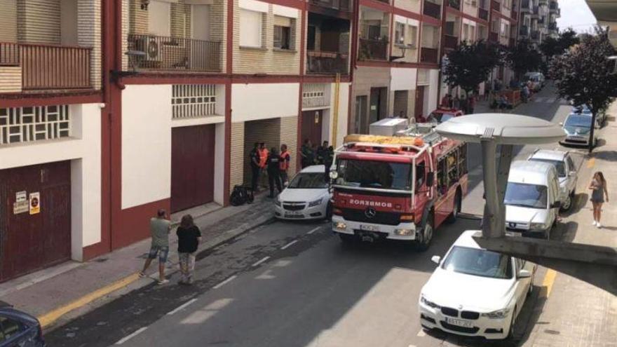 Muere un hombre de 34 años en el incendio de su vivienda en Barbastro