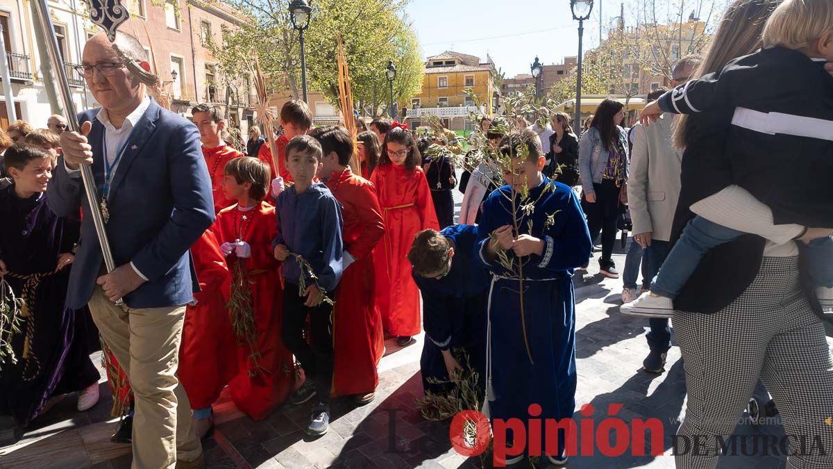 Procesión de Domingo de Ramos en Caravaca