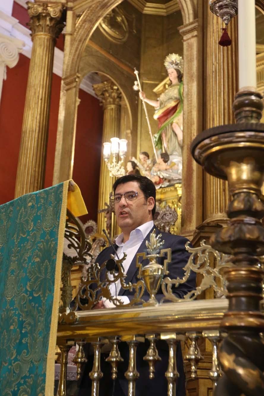 Ofrenda floral del Córdoba CF a San Rafael