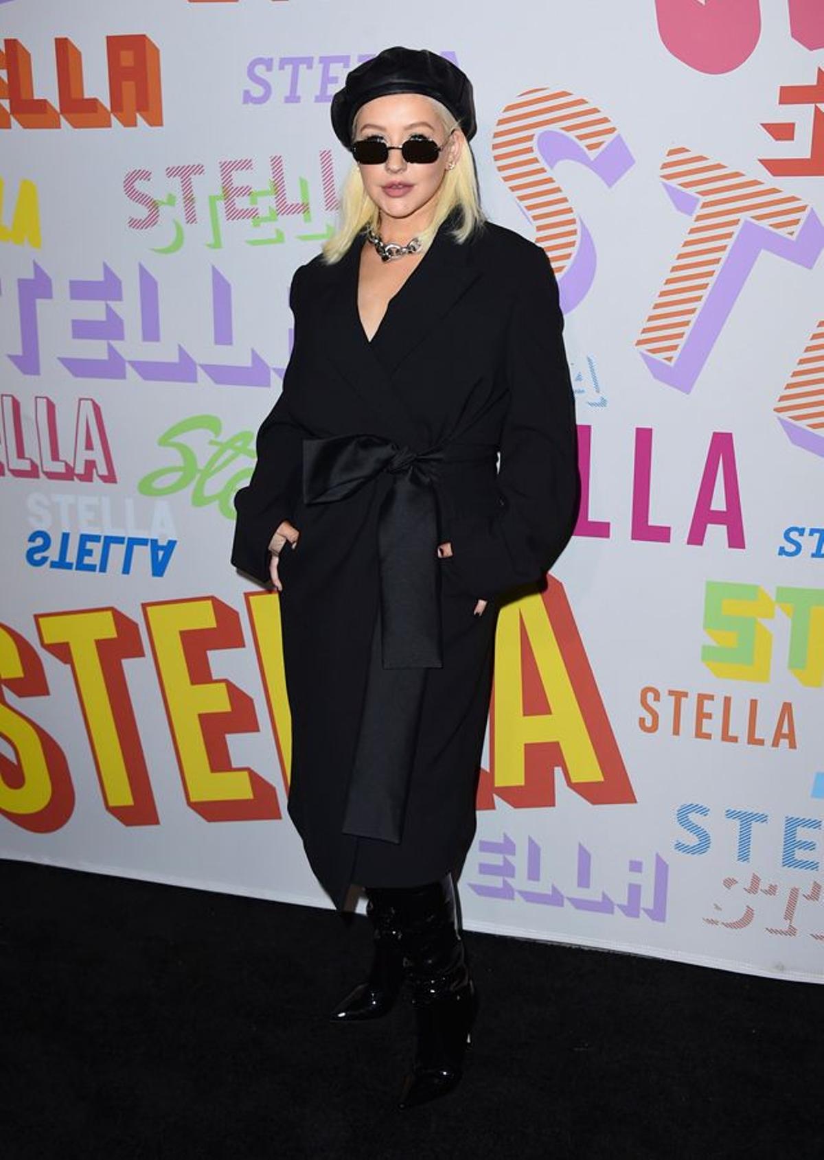 Christina Aguilera en la fiesta de Stella McCartney en Los Ángeles