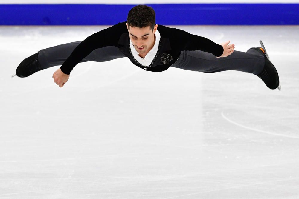 Javier Fernández, campeón de Europa de patinaje