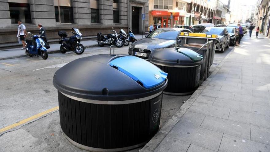 La baja eficiencia de la planta de basuras obligará a implantar un quinto contenedor en A Coruña